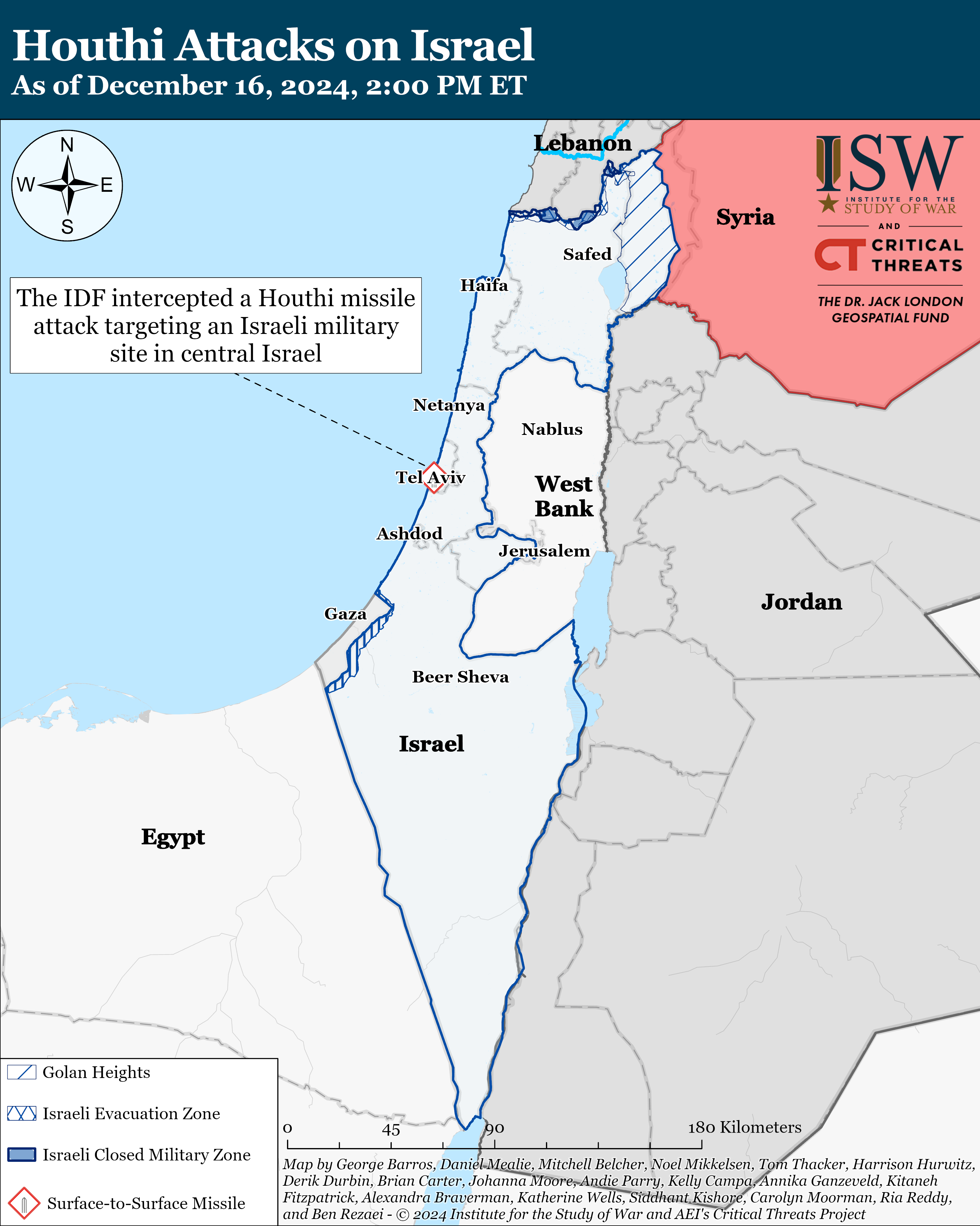 ISW Blog: Iran Update, December 16, 2024